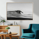 Black Wave Wall Art Canvas Print – Framed Abstract Surf by MyGreatCanvas | Canvas Wall Art Prints | Photo Prints & Wall Decor