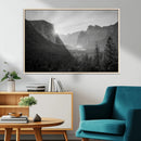 Yosemite Valley Wall Art Canvas Print – Framed El Capitan