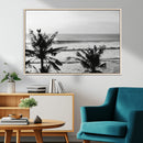 Tropical Coastline Wall Art Canvas Print – Framed Palm Trees by MyGreatCanvas | Canvas Wall Art Prints | Photo Prints & Wall Decor