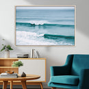 Ocean Swell Wall Art Canvas Print – Framed Surf Waves Scene by MyGreatCanvas | Canvas Wall Art Prints | Photo Prints & Wall Decor