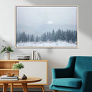 Winter Forest Wall Art Canvas Print – Framed Snowy Landscape by MyGreatCanvas | Canvas Wall Art Prints | Photo Prints & Wall Decor