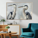 Bird Canvas Decor Wall Art Canvas Print – Framed Coastal