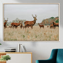 Rustic Deer Wall Art Canvas Print – Autumn Forest Woodland