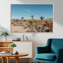 Joshua Tree Wall Art Canvas Print – Framed Desert Landscape