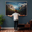 Yosemite National Park Canvas Wall Art – Framed Mountain by MyGreatCanvas | Canvas Wall Art Prints | Photo Prints & Wall Decor
