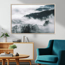 Foggy Forest Landscape Wall Art Canvas Print – Misty by MyGreatCanvas | Canvas Wall Art Prints | Photo Prints & Wall Decor