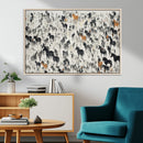 Wild Horse Stampede Wall Art Canvas Print – Monochrome by MyGreatCanvas | Canvas Wall Art Prints | Photo Prints & Wall Decor