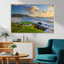 Pebble Beach Golf Links Wall Art Canvas Print – Iconic