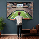 Chicago Bears Soldiers Field Wall Art Canvas Print – Framed