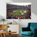 Chicago Bears Soldier Field Wall Art Canvas Print – Framed by MyGreatCanvas | Canvas Wall Art Prints | Photo Prints & Wall Decor