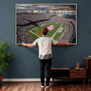 Chicago Bears Soldiers Field Wall Art Canvas Print – Framed