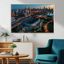 Chicago Bears Soldiers Field Wall Art Canvas Print – Framed