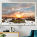 Sunset Beach Wall Art Print – Coastal Canvas Ocean Landscape by MyGreatCanvas | Canvas Wall Art Prints | Photo Prints & Wall Decor