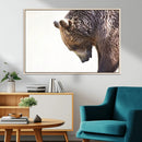Grizzly Bear Canvas Wall Art Print – Framed Wildlife Nature by MyGreatCanvas | Canvas Wall Art Prints | Photo Prints & Wall Decor