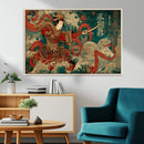 Tsukioka Yoshitoshi Samurai Wall Art – Japanese Katana by MyGreatCanvas | Canvas Wall Art Prints | Photo Prints & Wall Decor