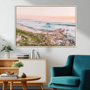 Coastal Cliffside Wall Art Canvas Print, Ocean Shore by MyGreatCanvas | Canvas Wall Art Prints | Photo Prints & Wall Decor