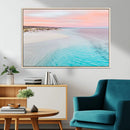 Serene Pastel Beach Wall Art Canvas Print, Tranquil Coastal by MyGreatCanvas | Canvas Wall Art Prints | Photo Prints & Wall Decor