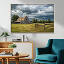 Rustic Stormy Barn Wall Art Canvas Print, Moody Country Farm by MyGreatCanvas | Canvas Wall Art Prints | Photo Prints & Wall Decor