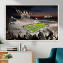 Epic Night Football Stadium Wall Art Canvas Print, Fireworks by MyGreatCanvas | Canvas Wall Art Prints | Photo Prints & Wall Decor