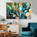 Vivid Underwater Coral Reef Wall Art Canvas Print, by MyGreatCanvas | Canvas Wall Art Prints | Photo Prints & Wall Decor