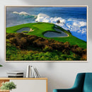 California Pebble Beach Golf Links Wall Art Canvas Print – by MyGreatCanvas | Canvas Wall Art Prints | Photo Prints & Wall Decor
