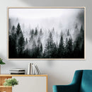 Foggy Pine Forest Canvas Wall Art by MyGreatCanvas | Canvas Wall Art Prints | Photo Prints & Wall Decor