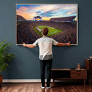 Jordan-Hare Stadium Wall Art Canvas Print, Football Stadium