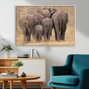 Wild Elephant Wall Art Canvas Print by MyGreatCanvas | Canvas Wall Art Prints | Photo Prints & Wall Decor