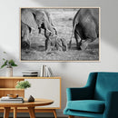 Wild Elephant Wall Art Canvas Print by MyGreatCanvas | Canvas Wall Art Prints | Photo Prints & Wall Decor