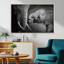 Elephant Family Wall Art Canvas, Framed Elephant Family by MyGreatCanvas | Canvas Wall Art Prints | Photo Prints & Wall Decor