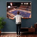 Boise State Stadium Large Wall Art Canvas Print for Living by MyGreatCanvas | Canvas Wall Art Prints | Photo Prints & Wall Decor