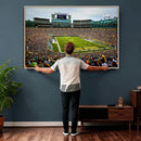 Green Bay Packers Stadium Wall Art Canvas Print, Lambeau by MyGreatCanvas | Canvas Wall Art Prints | Photo Prints & Wall Decor