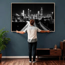 Atlanta Skyline Wall Art Canvas Print, Atlanta Downtown by MyGreatCanvas | Canvas Wall Art Prints | Photo Prints & Wall Decor