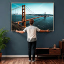 Golden Gate Bridge Wall Art Canvas Print – San Francisco by MyGreatCanvas | Canvas Wall Art Prints | Photo Prints & Wall Decor
