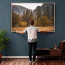 Yosemite Valley Autumn Forest Landscape Wall Art Canvas by MyGreatCanvas | Canvas Wall Art Prints | Photo Prints & Wall Decor