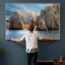 The Arch Cabo San Lucas Ocean Arch Wall Art Canvas Print, by MyGreatCanvas | Canvas Wall Art Prints | Photo Prints & Wall Decor