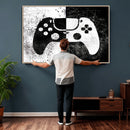Abstract Gaming Controller Wall Art Canvas Print by MyGreatCanvas | Canvas Wall Art Prints | Photo Prints & Wall Decor