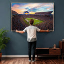 Auburn Stadium Sunset Wall Art Canvas Print, Jordan Hare by MyGreatCanvas | Canvas Wall Art Prints | Photo Prints & Wall Decor