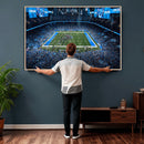 Detroit Lions Stadium Wall Art Canvas Print, Football Field by MyGreatCanvas | Canvas Wall Art Prints | Photo Prints & Wall Decor