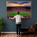 Oklahoma Sooners Stadium Wall Art Canvas Print, College by MyGreatCanvas | Canvas Wall Art Prints | Photo Prints & Wall Decor