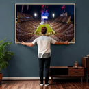 Oklahoma Memorial Stadium Wall Art Canvas Print – Oklahoma by MyGreatCanvas | Canvas Wall Art Prints | Photo Prints & Wall Decor