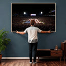Oklahoma Memorial Stadium Wall Art Canvas Print – Oklahoma