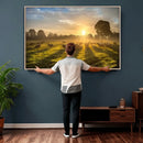 Sheep Wall Art Canvas Print – Rural Farm Animal Artwork by MyGreatCanvas | Canvas Wall Art Prints | Photo Prints & Wall Decor