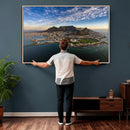 Cape Town Wall Art Canvas Print – Table Mountain Coastal by MyGreatCanvas | Canvas Wall Art Prints | Photo Prints & Wall Decor