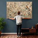 Vintage Birds and Flowers Wall Art Canvas Print, Botanical by MyGreatCanvas | Canvas Wall Art Prints | Photo Prints & Wall Decor