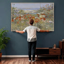 Childe Hassam Celia Thaxter Garden Canvas — 1890 American by MyGreatCanvas | Canvas Wall Art Prints | Photo Prints & Wall Decor
