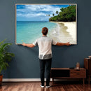 Puerto Rico Beach Paradise Wall Art – Tropical Coastal Print by MyGreatCanvas | Canvas Wall Art Prints | Photo Prints & Wall Decor