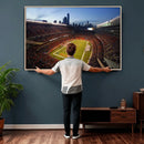 Chicago Bears Soldier Field Canvas Wall Art, NFL Stadium Panorama Print, Football Arena Photography for Sports Fans by MyGreatCanvas | Canvas Wall Art Prints | Photo Prints & Wall Decor