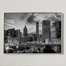 Black and White Atlanta Wall Art Canvas Print by MyGreatCanvas | Canvas Wall Art Prints | Photo Prints & Wall Decor