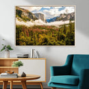 Half Dome Yosemite Canvas Wall Art – Majestic Triptych
